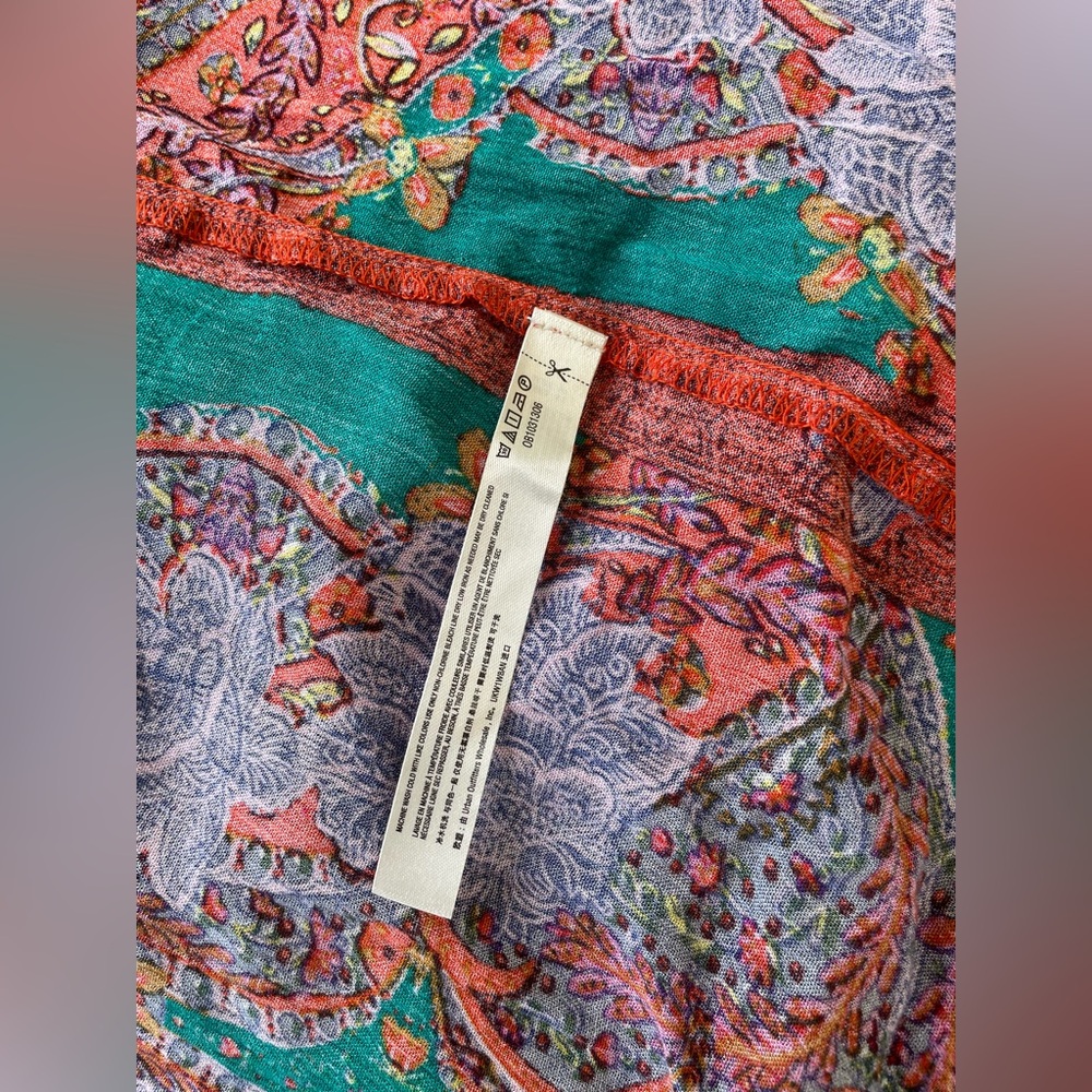 Free People Multicolored Patterned Fabric - Picture 10 of 11